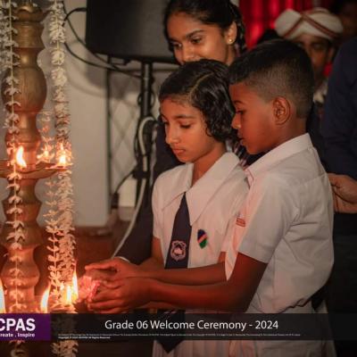 Grade 06 Welcome Ceremony