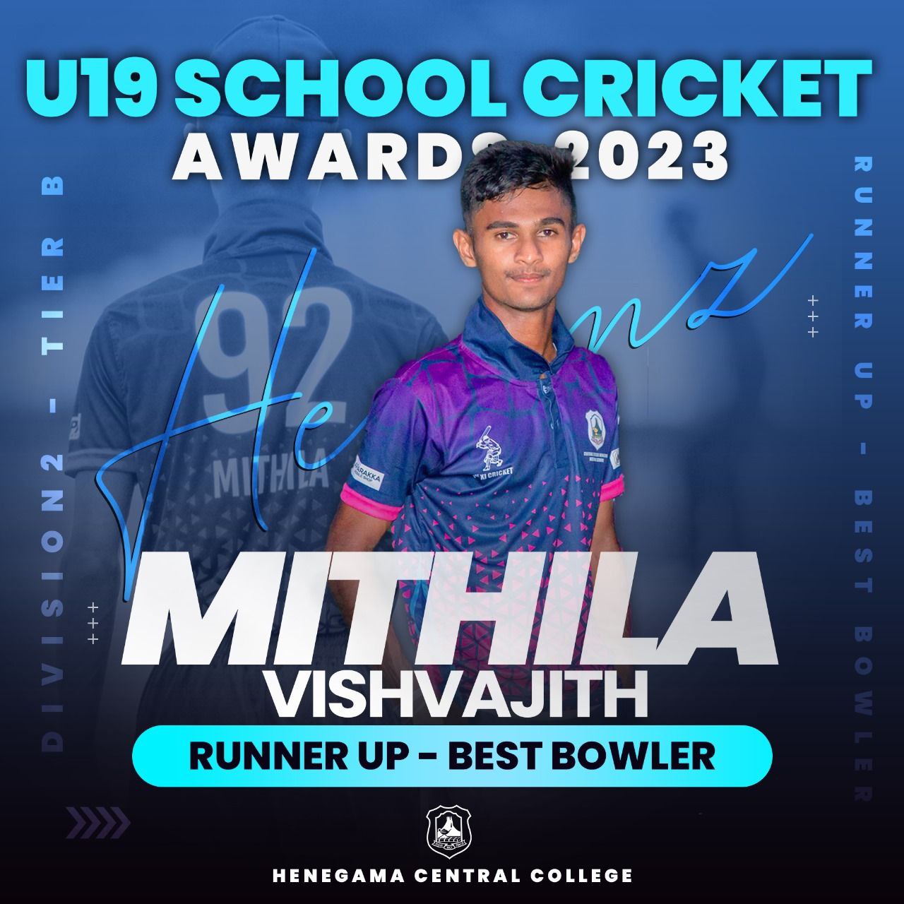U19 School Cricket Awards 2023